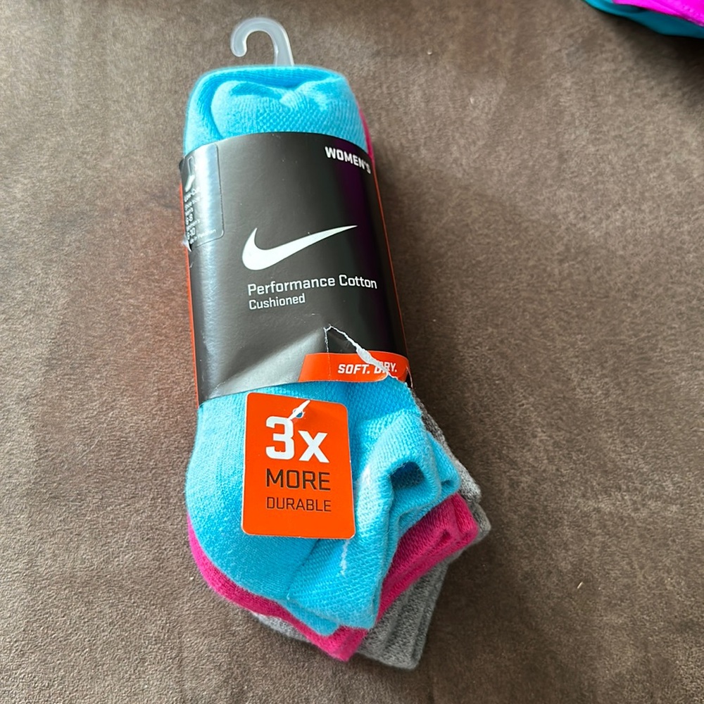 Women's Nike socks.